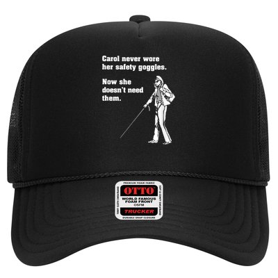 Carol Safety Goggles Funny Science Chemistry Trucker Hat