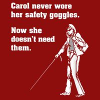 Carol Safety Goggles Funny Science Chemistry Premium T-Shirt