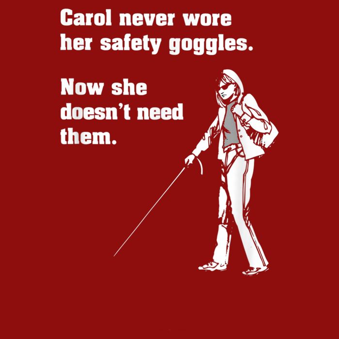 Carol Safety Goggles Funny Science Chemistry Premium T-Shirt