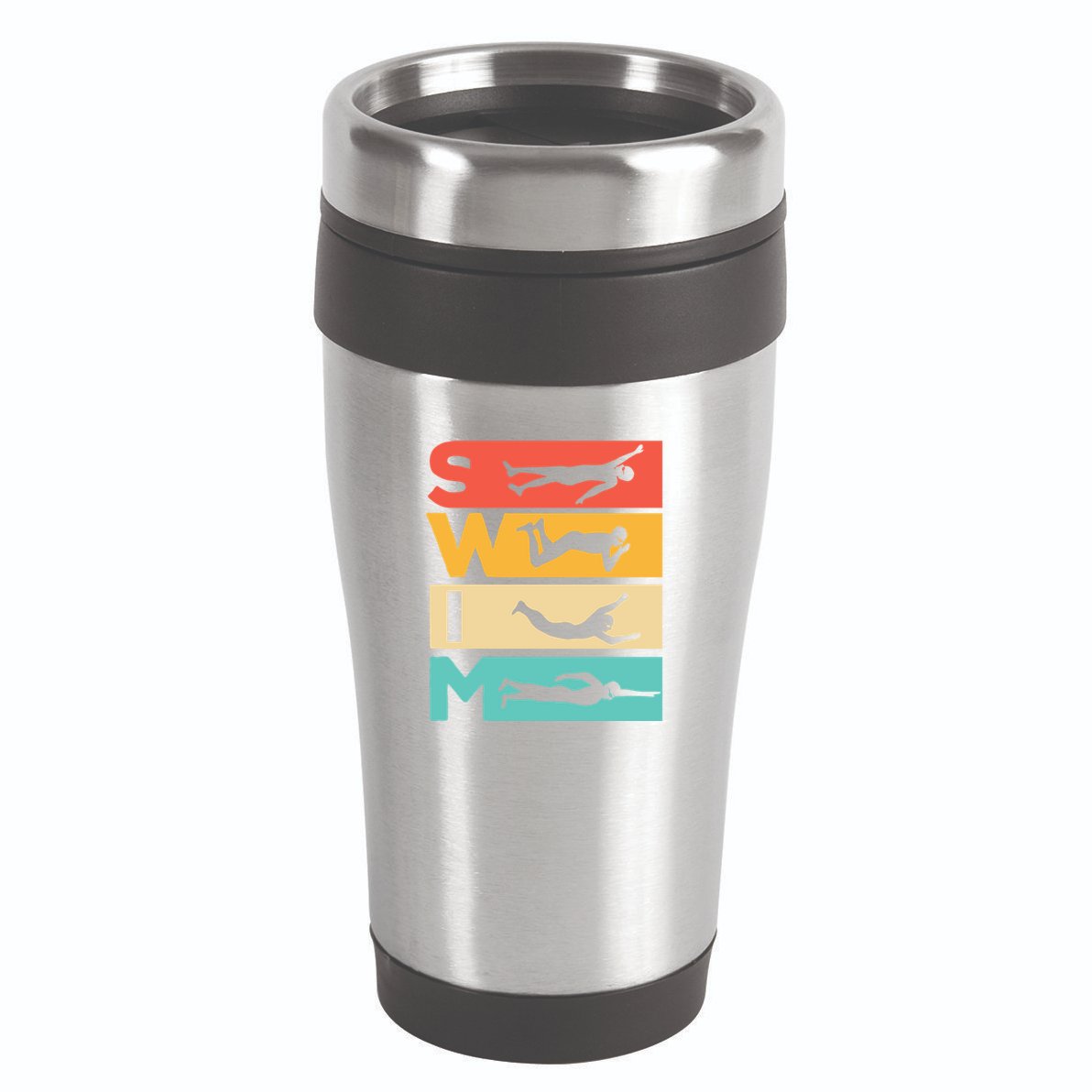 Cute Swimming Gift For Swimmers 16oz Travel Tumbler