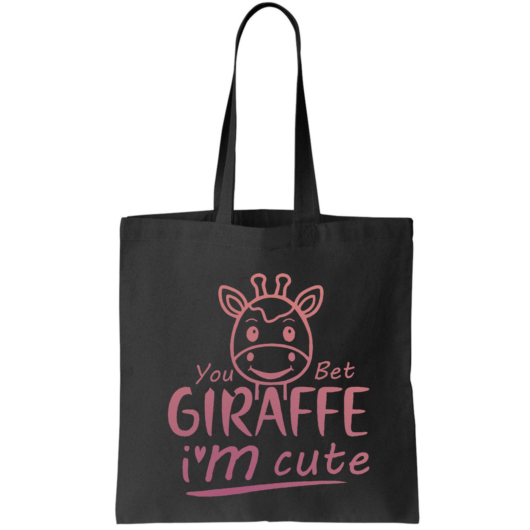 Cute Sarcastic Giraffe Animal Lover You Bet Giraffe Bag