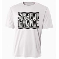 Checkered Second Grade Cooling Performance Crew T-Shirt