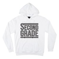 Checkered Second Grade Hoodie