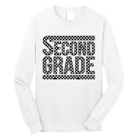 Checkered Second Grade Long Sleeve Shirt