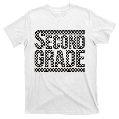 Checkered Second Grade T-Shirt