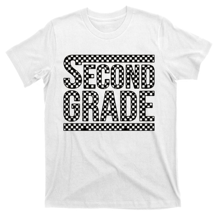 Checkered Second Grade T-Shirt