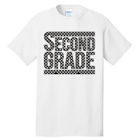 Checkered Second Grade Tall T-Shirt