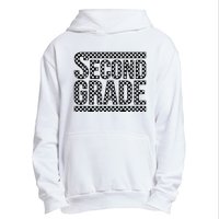 Checkered Second Grade Urban Pullover Hoodie