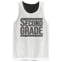 Checkered Second Grade Mesh Reversible Basketball Jersey Tank