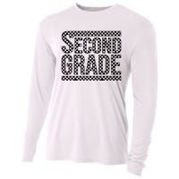 Checkered Second Grade Cooling Performance Long Sleeve Crew