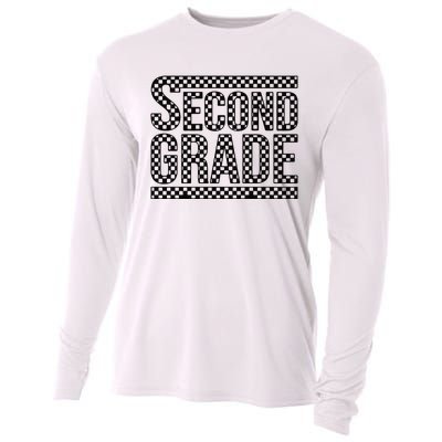 Checkered Second Grade Cooling Performance Long Sleeve Crew