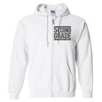 Checkered Second Grade Full Zip Hoodie