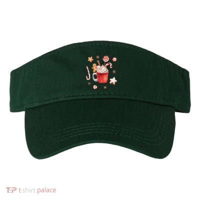 Christmas Season Gingerbread Hot Coco Visor