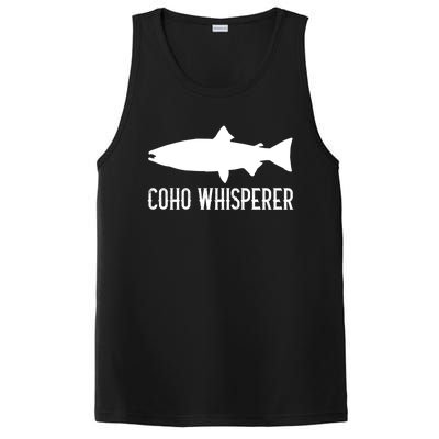 Coho Salmon Gift Fun Fishing Gift Laskan Fisher PosiCharge Competitor Tank