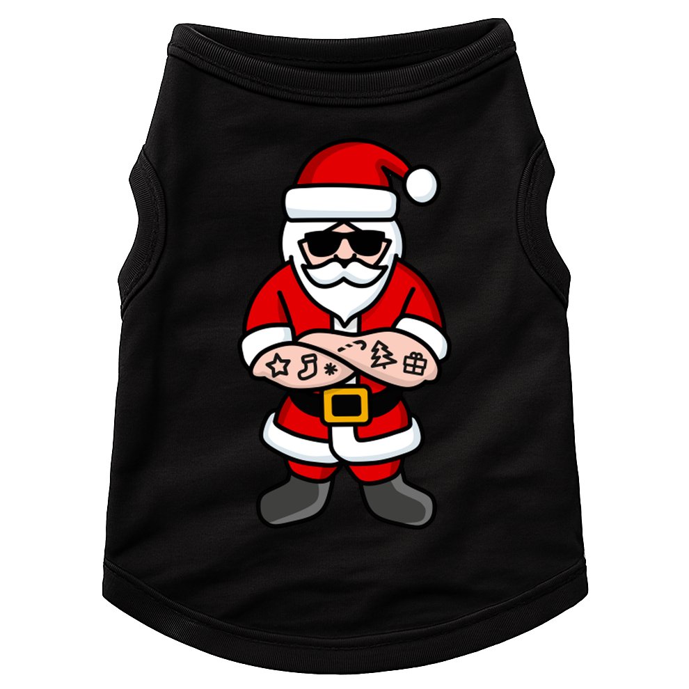 Cool Santa Gangster Doggie Tank