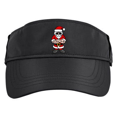 Cool Santa Gangster Adult Drive Performance Visor