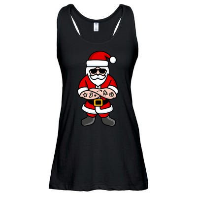 Cool Santa Gangster Ladies Essential Flowy Tank