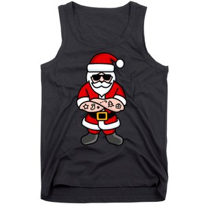 Cool Santa Gangster Tank Top