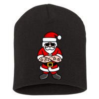 Cool Santa Gangster Short Acrylic Beanie