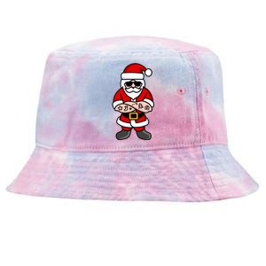 Cool Santa Gangster Tie-Dyed Bucket Hat