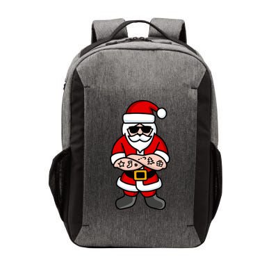 Cool Santa Gangster Vector Backpack