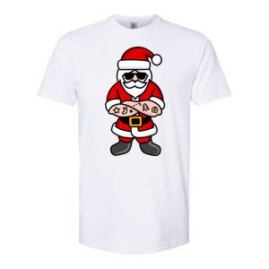 Cool Santa Gangster Softstyle CVC T-Shirt