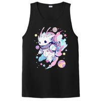 Cute Space Galaxy Axolotl Pastel Goth Aesthetic Nu Goth PosiCharge Competitor Tank