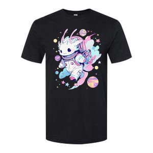 Cute Space Galaxy Axolotl Pastel Goth Aesthetic Nu Goth Softstyle CVC T-Shirt