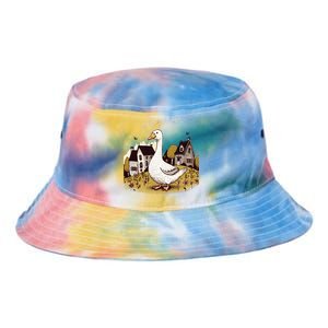 Cute Silly Goose Gift for Her Funny Goose Trendy  Tie Dye Newport Bucket Hat