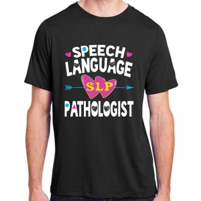 Cute Slp Gift Speech Language Pathologist Funny Gift Therapy Gift Adult ChromaSoft Performance T-Shirt