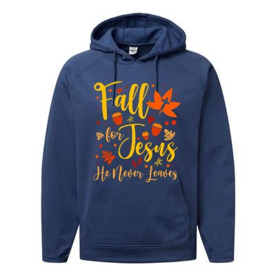 Christian Sayings Gifts Halloween Fall For Jesus Religious Performance Fleece Hoodie