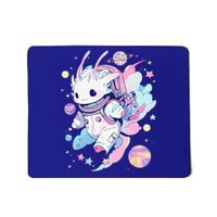 Cute Space Galaxy Axolotl Pastel Goth Aesthetic Nu Goth Mousepad