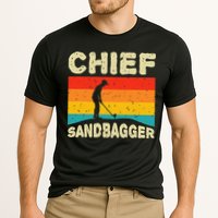 Chief Sandbagger Golfer Player Golf Lover Cooling Performance Crew T-Shirt