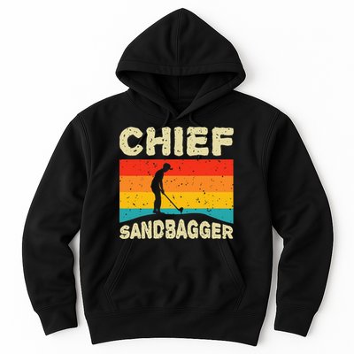 Chief Sandbagger Golfer Player Golf Lover Hoodie