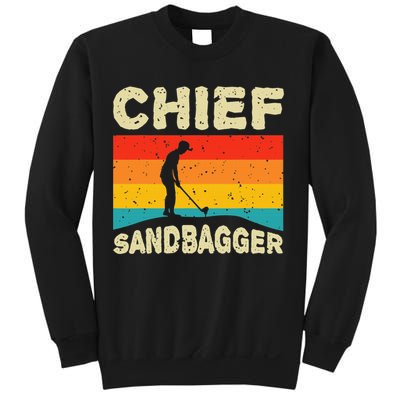 Chief Sandbagger Golfer Player Golf Lover Sweatshirt
