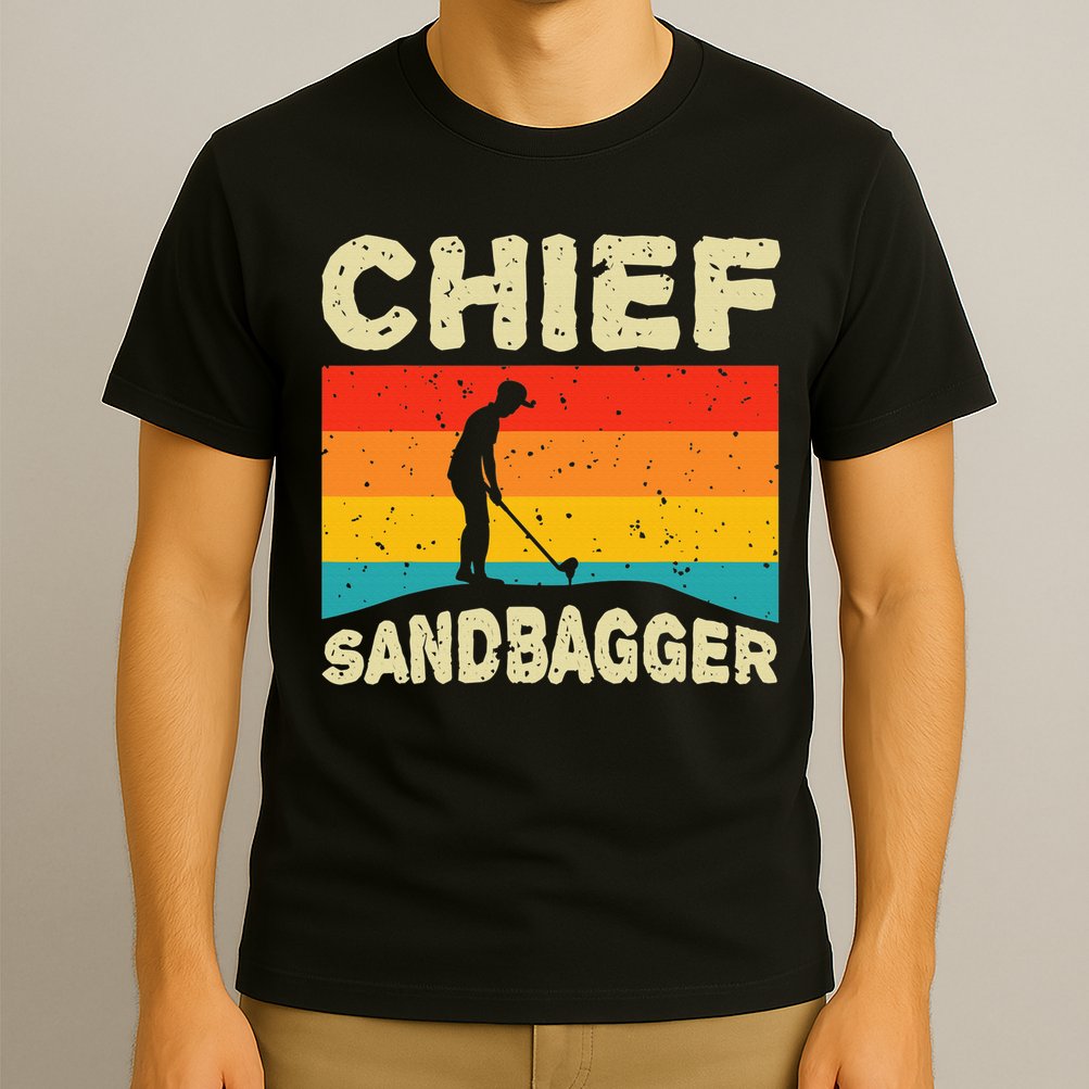 Chief Sandbagger Golfer Player Golf Lover T-Shirt