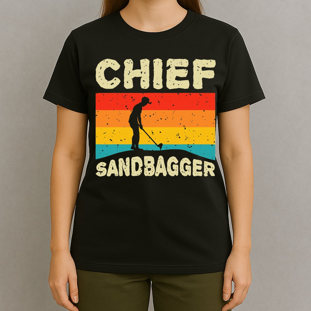 Chief Sandbagger Golfer Player Golf Lover T-Shirt
