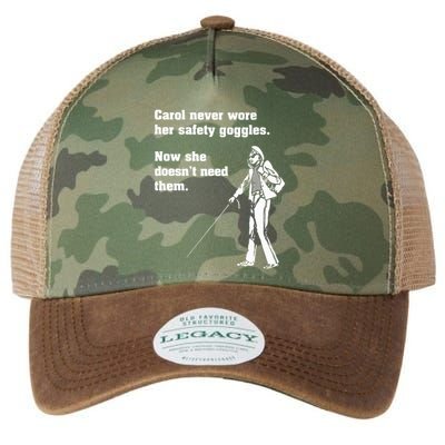 Carol Safety Goggles Funny Science T Chemistry Legacy Tie Dye Trucker Hat