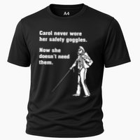 Carol Safety Goggles Funny Science T Chemistry Cooling Performance Crew T-Shirt