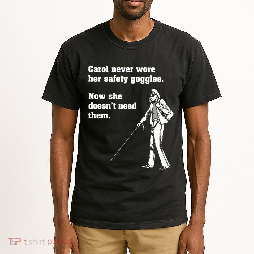 Carol Safety Goggles Funny Science T Chemistry Tall T-Shirt