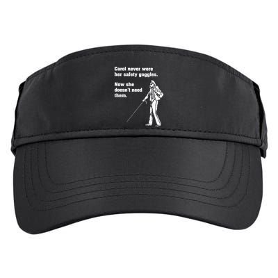 Carol Safety Goggles Funny Science T Chemistry Adult Drive Performance Visor
