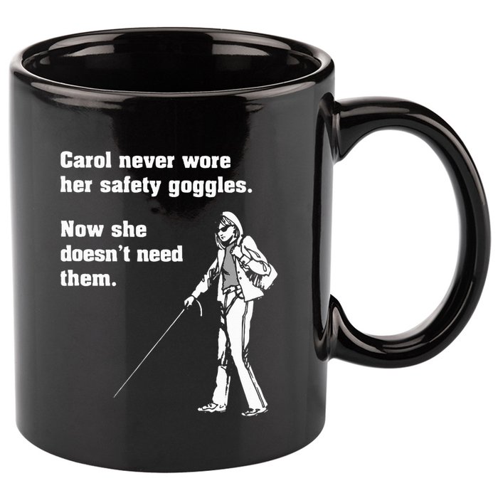 Carol Safety Goggles Funny Science T Chemistry 11oz C Handle Ceramic Mug