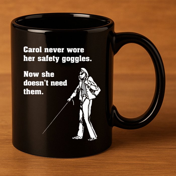 Carol Safety Goggles Funny Science T Chemistry 11oz C Handle Ceramic Mug
