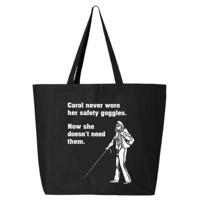 Carol Safety Goggles Funny Science T Chemistry 25L Jumbo Tote