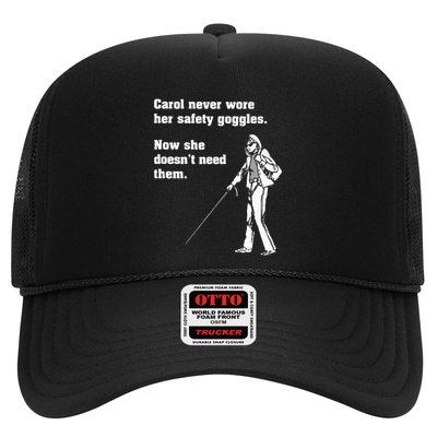 Carol Safety Goggles Funny Science T Chemistry Trucker Hat