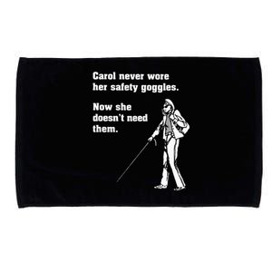 Carol Safety Goggles Funny Science T Chemistry Microfiber Hand Towel