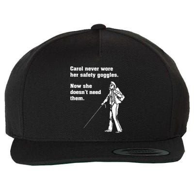 Carol Safety Goggles Funny Science T Chemistry Wool Snapback Cap
