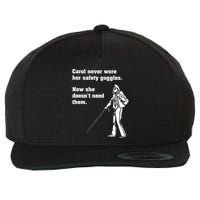 Carol Safety Goggles Funny Science T Chemistry Wool Snapback Cap