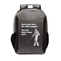 Carol Safety Goggles Funny Science T Chemistry Vector Backpack