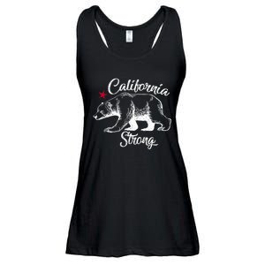 California Strong Grizzly Bear Ladies Essential Flowy Tank